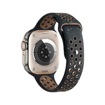 Kilifone -  Apple Uyumlu  Watch  Ultra 49mm - Kordon Yeni Seri 2023 Silikon Strap Kayış Krd-02