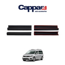 Cappafe Volkswagen Caddy Kapı Eşiği Koruma Abs Mat Siyah 4 Par N11.4712