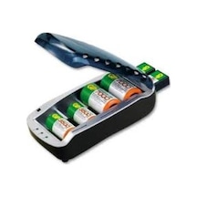 Gp Pb19 Üniversal Şarj Cihazı 4 Lü Aa,aaa,c,d 2 Li 9 Volt