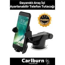 Özel Üretim Uzayabilen Ayarlanabilir Vantuzlu Cep Araç Telefon Tutucu Oto Araba Içi Telefon Tutacağı