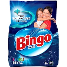 Bingo Matik Renkli & Beyaz 4 Kg Diğer