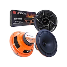 Oto Mıdrange 20Cm 500W Kapaklı 2 Adet Edıson -  Ed-80Mz