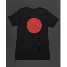 Bumeta Naruto Anime Japan Japanese Baskılı Unisex Tişört T-shirt Siyah