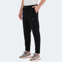 Slazenger KENNARD Erkek Fermuar Cepli Siyah Eşofman Altı