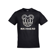 Kalic Studio Unisex Siyah Radiohead Logo Baskılı Siyahorj296