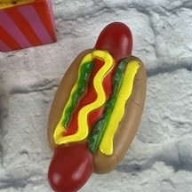 Zensaas41 Hot Dog Sesli Köpek Oyuncağı Zensaa56