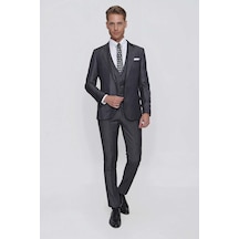 Efor Tk 858 Slim Fit Antrasit Klasik Takım Elbise Antrasit Efor Tk 858 Slim Fit Antrasit Klasik Takım Elbise Antrasit