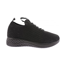 Dgn 842-23y Kadin Bağcikli Lazerli Sneaker Ayakkabi 842-1986-R1534 Siyah