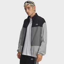 Under Armour Icon Woven Track Erkek Siyah Polo Yaka Tişört