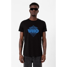Doctor Who New Siyah Erkek Tshirt 001