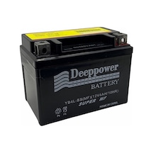 Deeppower 12v 4 Ah Motosiklet Aküsü (113*70*84) (yb4l-bs) (smf-je