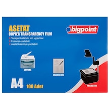 Bigpoint Fotokopi Asetatı A4 100 Lü Bp699