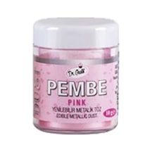 Dr Gusto Yenilebilir Metalik Toz Gıda Boyası 10 G Pembe