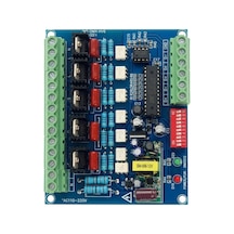 6 Kanallı Dmx512 Dimmer 220v - Aydınlatma Kontrol Kartı