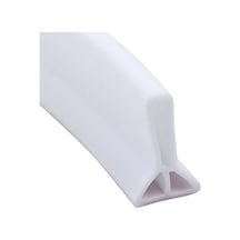 50-300 Cm Kauçuk Silikon Duş Bariyeri Su Durdurucu Banyo Su Geçirmez Şerit 5cm-beyaz 250cm 50 x 300 CM