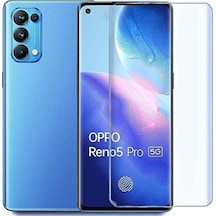 Oppo Reno 5 Pro 5G (Cph2201) Nano Kırılmaz Cam Ekran Koruyucu Şeffaf