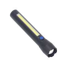 Ayt Powermaster Pm-16754 Şarj Edilebilir 4 Mod Zoomlu Cob Led El Feneri Kamp Lambası Aydınlatma Işıldak