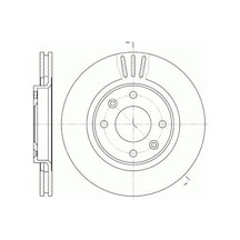MAGNETTI MARELLI 360704000600 FREN DİSKİ P206P207P208P301P307P100