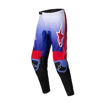 Alpinestars Fluid Wurx Kros Motosiklet Pantolonu Mavi Kırmızı