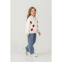 Miss Melinda Kids Çilek İşlemeli Kız 3 Lü Takım 3-6 Yaş -338830 - Kırmızı Kırmızı