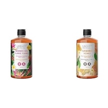 Care Body Series Monoi Refreshing Duş Jeli 500 Ml + Turmeric Cilt Tonu Eşitleyici Ve Aydınlatıcı Duş Jeli 500 Ml Vegan Açık Mavi