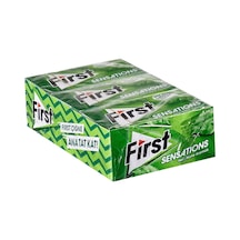 First Sensation Sakız 12x27g Yeşil Nane Ferahlatıcı Nane Aromalı 3'li Ekonomik Paket - 3 Adet Tarı