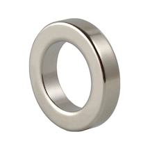 Ø20x12x4 Mm Yuvarlak, Delikli, Halkalı Güçlü Neodyum Mıknatıs 5adet