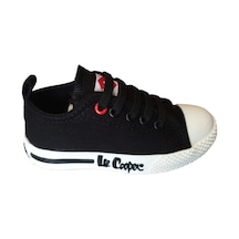 Lee Cooper 30135 Siyah Beyaz  Çocuk Bağcıklı Sneakers Beyaz - Siyah