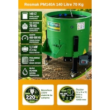 Resmak Pm140a Devir Ayarlı Ceviz Soyma Makinesi