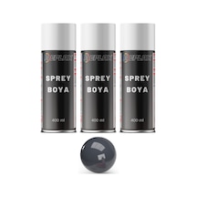 3 Adet Ral 7015 Taş Koyu Gri Sprey Boya 400 Ml.