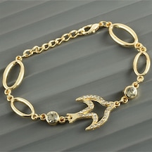 Martı - 444 - Taşlı Trend - Shophnrl - Bileklik Sarı