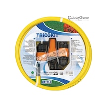 GF 7027 Bahçe Sulama Hortumu Kiti 25 Metre Hortum