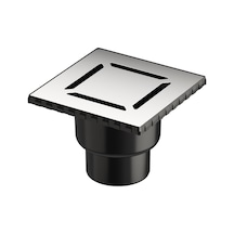 Kare 5608280 Duş Kanalı Çıkışlı 15x15 Cm Dk 100 Kapak Parlak Krom Diğer