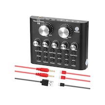 Reedark Profesyonel Usb Mikrofonlu Kulaklık - Canlı Yayın Ses Kartı Destekli Pc/telefon Uyumlu Ses Seti