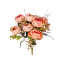 Yapay Çiçek Şakayık Buket 7 Dal Pembe 41 Cm. Çok Renkli
