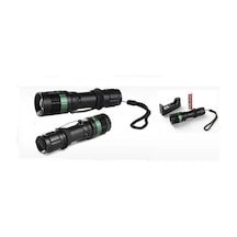 Zenvia Power Style 500 Lumen 600 Metre Işık Uzantılı Zoomlu Şarjlı El Feneri 6109 Znv2026 Çok Renkli