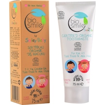 Bio Smile 3+ Yaş Tutti Frutti ve Aloe Vera Özlü Organik Çocuk Diş Macunu 75 ML