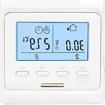 Pazly 230v Programlanabilir Lcd Dijital Termostat, Su Isıtma Ve Ev Sıcaklık Kontrol, 6 Dönem Program 3a