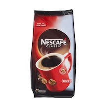 Nescafe Classic Çözülebilir Kahve Eko Poşet 600 G - Yoğun Lezzet 2'li Ekonomik Paket - 2 Adet Tarı Çözünebilir