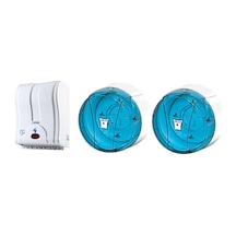 Palex 21Cm Otomatik Makina Havlusu Dispanseri ve Palex Içten Çekm Beyaz