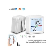 Createtech Wifi Uygulaması Ty Termometre Termometre Higrometre Beyaz Akıllı İi