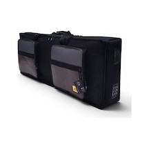 Pa4x, Pa3x Kısa 61 Tuş Keyboard Orglar İçin Uyumlu Soft Case Taşıma Çantası Gri-kahve
