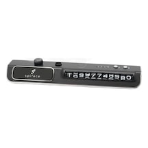 Hnrlıshp Led Işıklı Araç Ön Cam Telefon Numarası Gösterme Aparatı + 3 Seviyeli Hava Nemlendirici