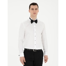 Pierre Cardin Erkek Beyaz Gömlek Smokin 50286244-vr013 Beyaz