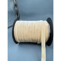 Paşateks- 1 Cm Düz Kadife-5 Metre Navajo Beyazı
