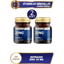 Zinc 15 Mg 100 Tablet 2 Adet