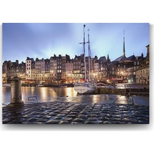 Amsterdam İskele Tablosu - 75x50cm