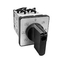Legrand 629010 10a Voltmetre Komütatörü 7 Pozisyonlu Faz Seçici Şalter