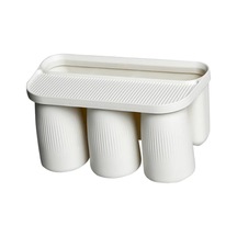 Suntek Magideal Manyetik Bardak Tutucu Duvar Diş Fırçası Gargara Üçlü Diğer