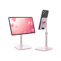 Cep Telefonu Standı, Masa Telefon Tutucu, İphone/tablet Uyumlu, Pembe